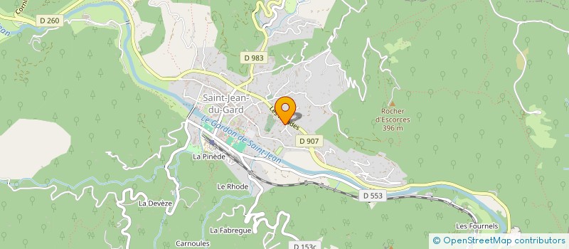 localisation de l'entreprise 910 103 712   SAINT-JEAN-DU-GARD