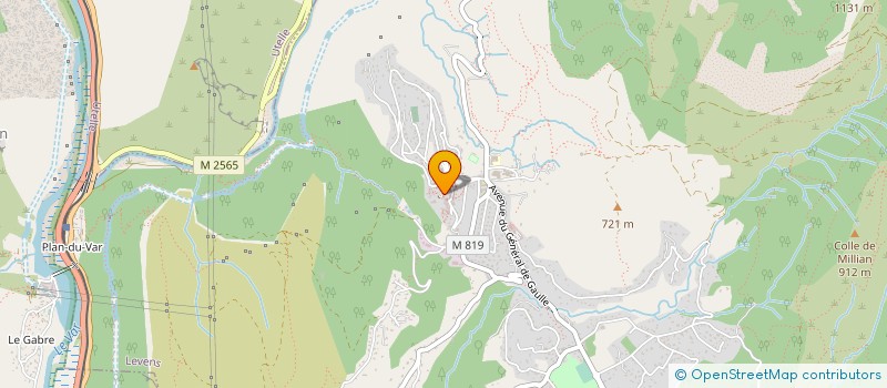 localisation de l'entreprise 910 108 216   LEVENS