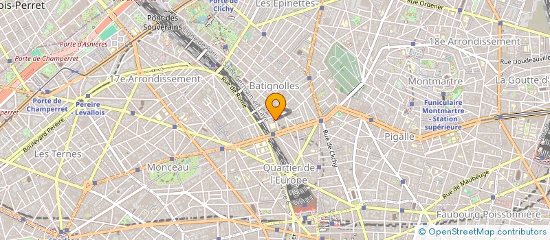 localisation de l'entreprise 910 118 488   PARIS 17