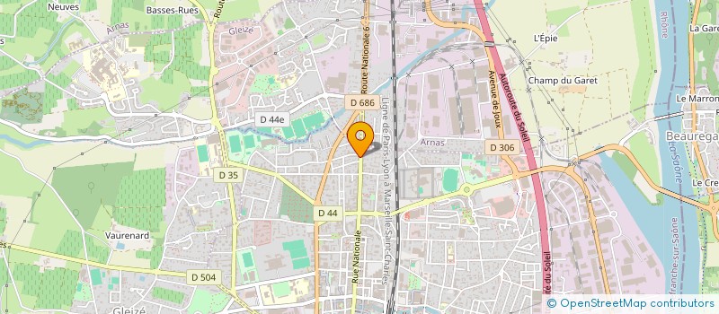 localisation de l'entreprise 910 120 948   JASSANS-RIOTTIER