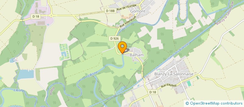 localisation de l'entreprise 910 121 334   CHATEAU-PORCIEN