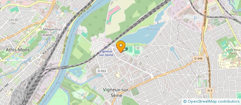 localisation de l'entreprise 910 133 628  à DRAVEIL