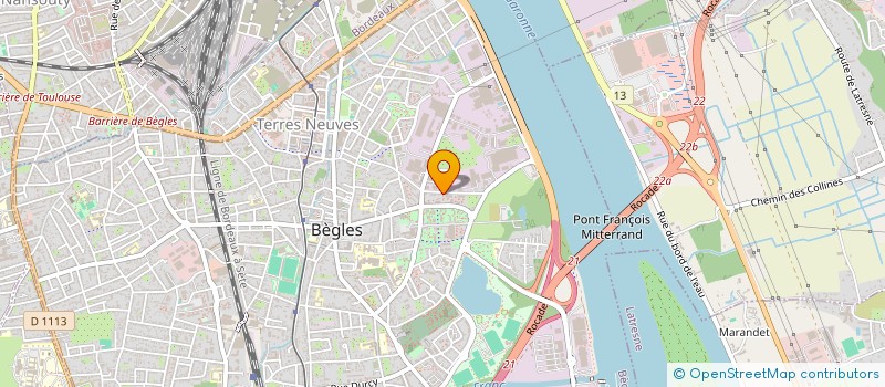 localisation de l'entreprise 910 140 011  à BEGLES