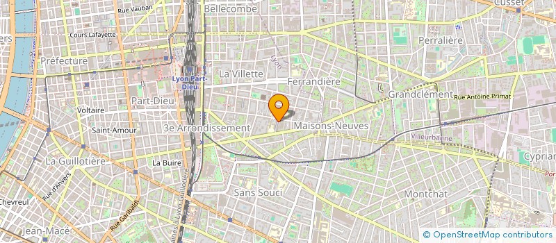 localisation de l'entreprise 910 141 506   LYON