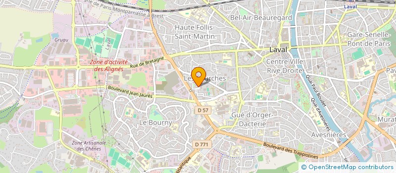 localisation de l'entreprise 910 160 233   SAINT-BERTHEVIN