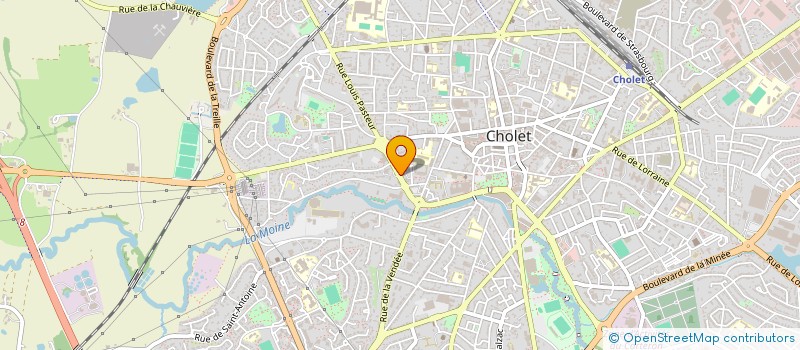 localisation de l'entreprise 910 161 389   CHOLET