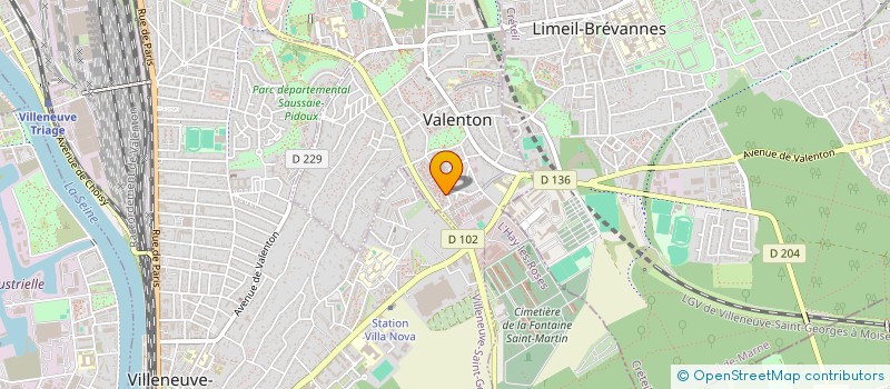 localisation de l'entreprise 910 167 451   VALENTON