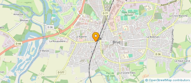 localisation de l'entreprise 910 172 196   GUIPRY-MESSAC