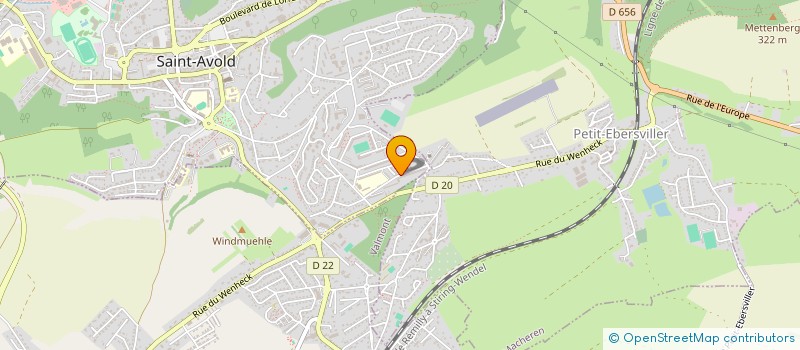 localisation de l'entreprise 910 174 317   SAINT-AVOLD