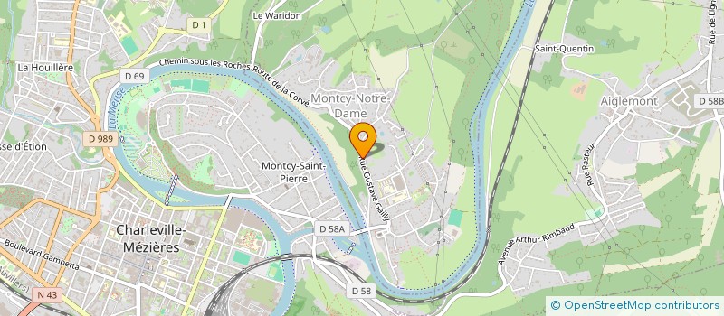 localisation de l'entreprise 910 174 390   MONTCY-NOTRE-DAME