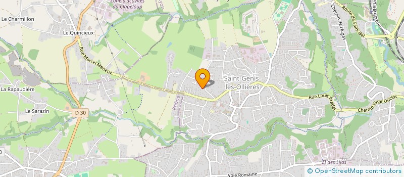 localisation de l'entreprise 910 184 597   SAINT-GENIS-LES-OLLIERES