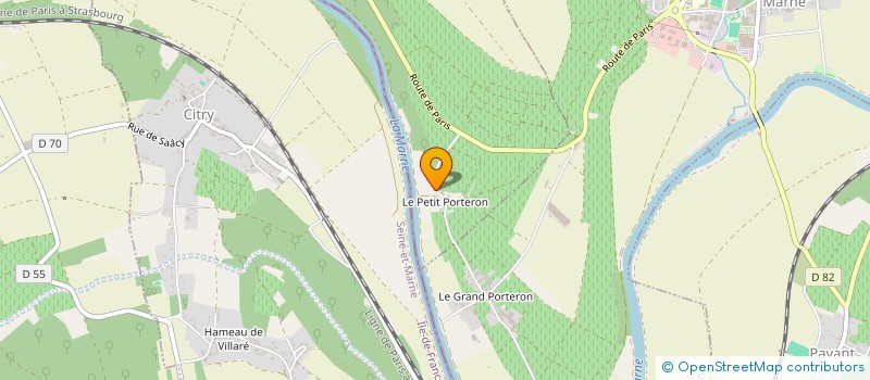 localisation de l'entreprise 910 193 093   CROUTTES-SUR-MARNE