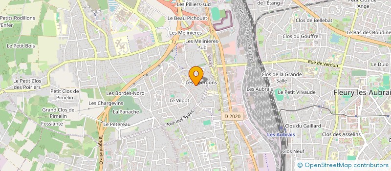 localisation de l'entreprise 910 197 599 à SARAN
