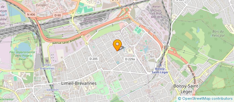 localisation de l'entreprise 910 219 518   CHAMPIGNY-SUR-MARNE