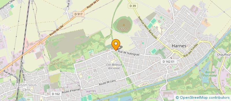 localisation de l'entreprise 910 228 642   HARNES