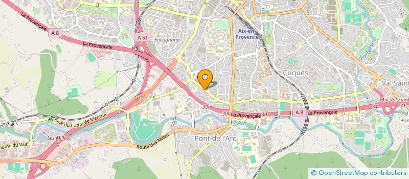 localisation de l'entreprise 910 243 161   SAINT-CANNAT