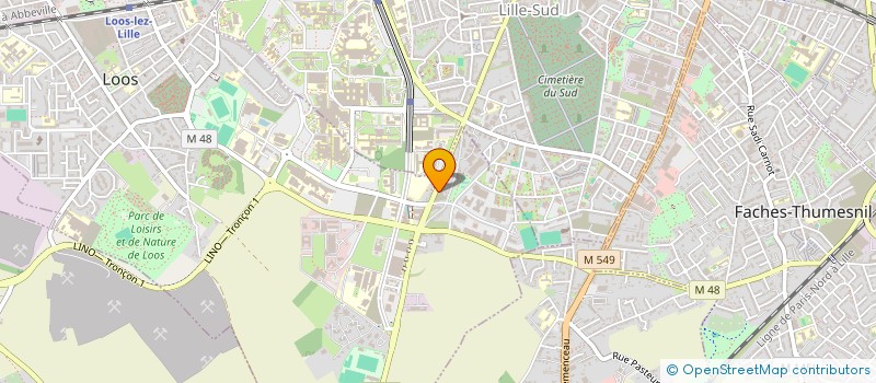 localisation de l'entreprise 910 247 725   LOOS