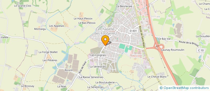 localisation de l'entreprise 910 269 463 à LA CHAPELLE-DES-FOUGERETZ