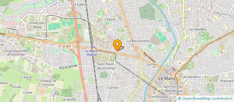 localisation de l'entreprise 910 333 319   LE MANS