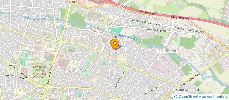 localisation de l'entreprise 910 333 947  à PAU