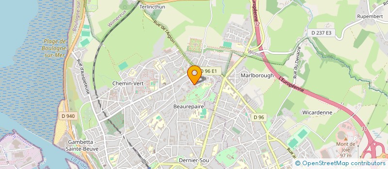 localisation de l'entreprise 910 335 876   BOULOGNE-SUR-MER