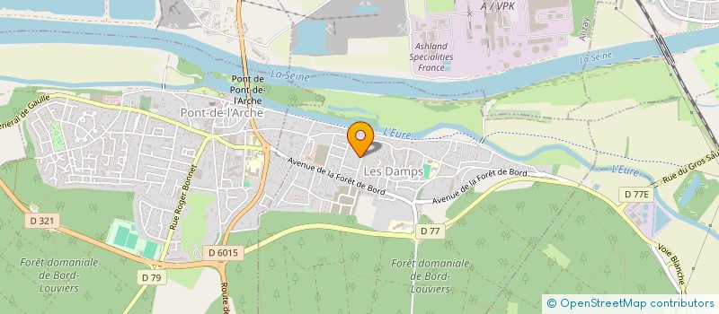 localisation de l'entreprise 910 338 946 à LES DAMPS