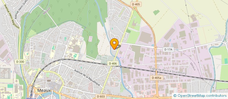 localisation de l'entreprise 910 340 652 à MEAUX
