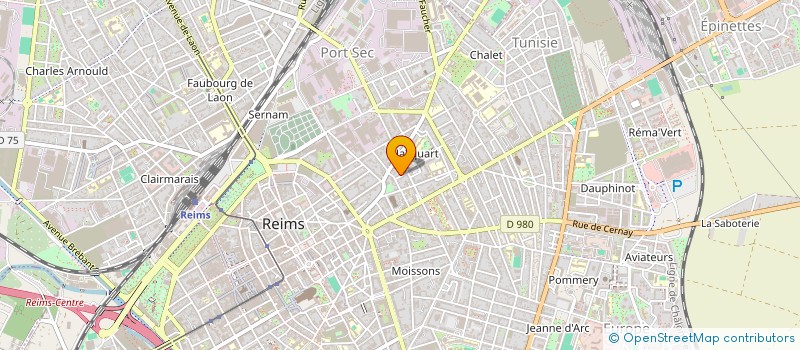 localisation de l'entreprise 910 348 978   REIMS