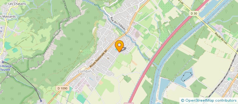 localisation de l'entreprise 910 361 252   LE BOURGET-DU-LAC