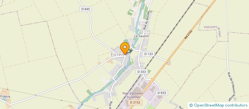 localisation de l'entreprise 910 388 750 à ESCRENNES