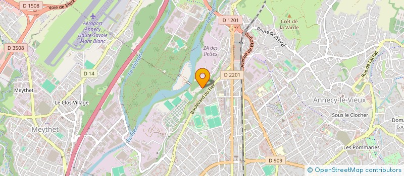 localisation de l'entreprise 910 409 325   ANNECY
