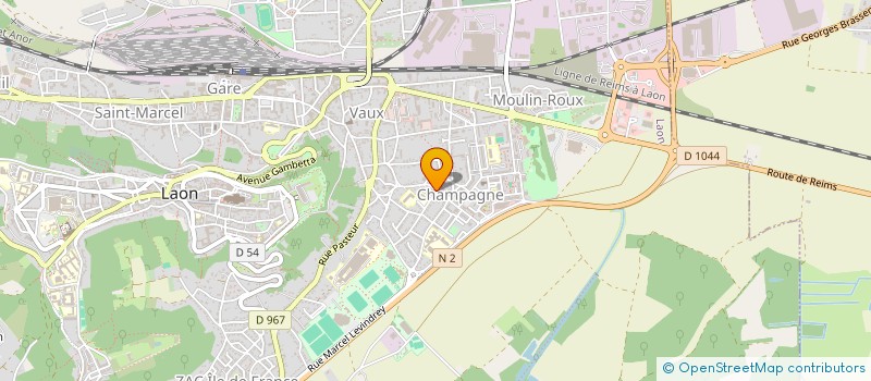 localisation de l'entreprise 910 435 114 à LAON