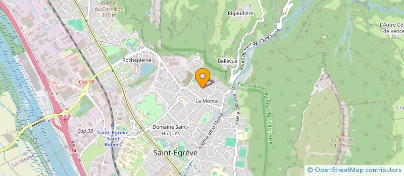 localisation de l'entreprise 910 436 344   VOIRON