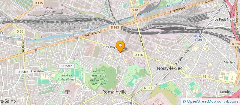 localisation de l'entreprise 910 439 108   LES PAVILLONS-SOUS-BOIS