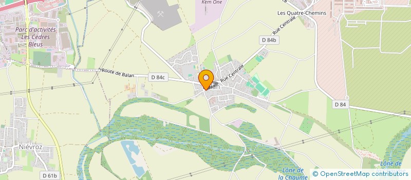 localisation de l'entreprise 910 468 669   DAGNEUX