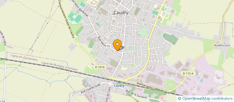 localisation de l'entreprise 910 471 796   CAUDRY