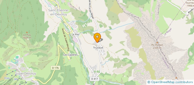 localisation de l'entreprise 910 473 255   LE DEVOLUY