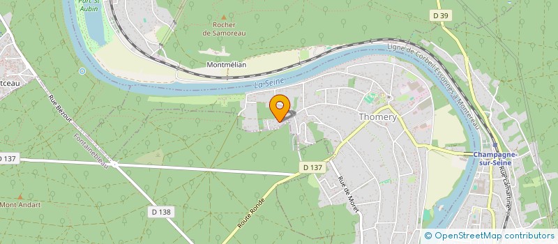 localisation de l'entreprise 910 496 843   THOMERY