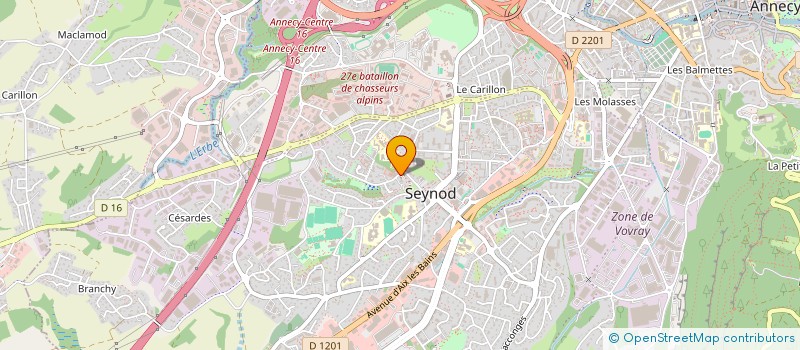 localisation de l'entreprise 910 509 314   ANNECY