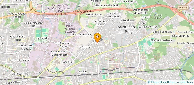 localisation de l'entreprise 910 514 223  à SAINT-JEAN-DE-BRAYE