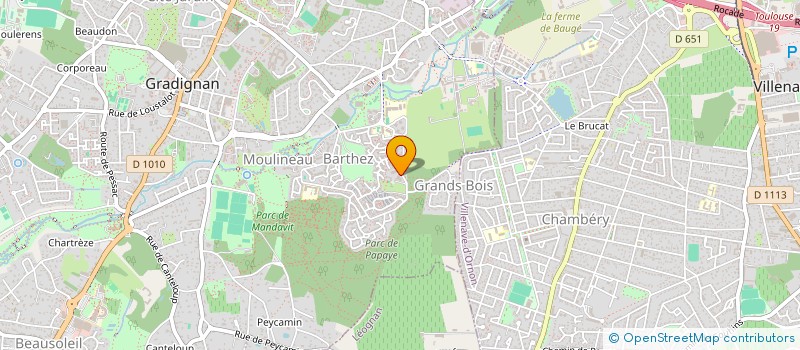 localisation de l'entreprise 910 539 154   GRADIGNAN