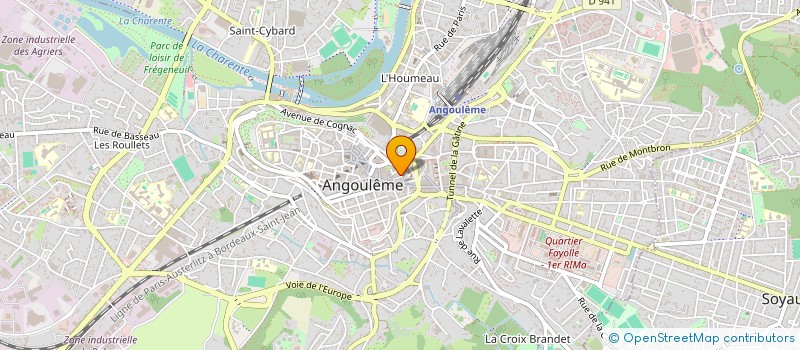 localisation de l'entreprise 910 547 629 à ANGOULEME