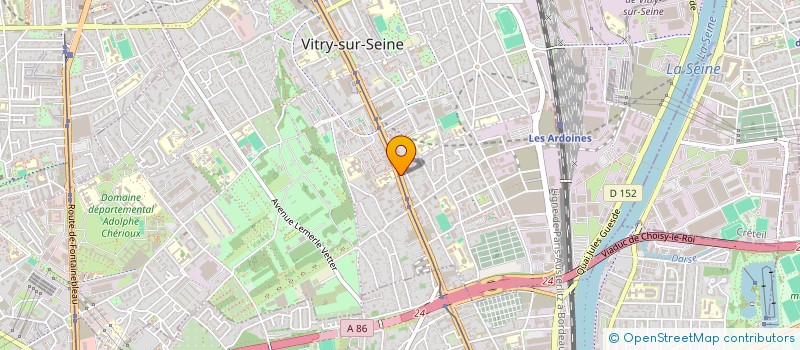 localisation de l'entreprise 910 548 197   VITRY-SUR-SEINE