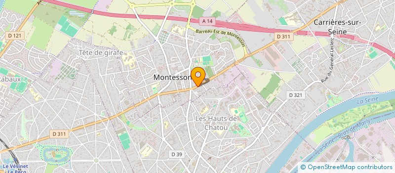 localisation de l'entreprise 910 552 306   MONTESSON