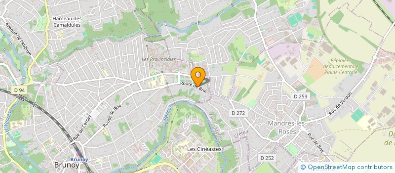 localisation de l'entreprise 910 560 820   BRUNOY