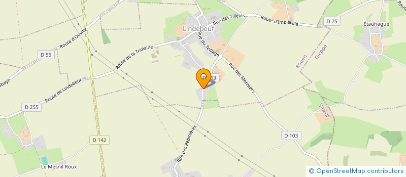 localisation de l'entreprise 910 561 604   LINDEBEUF