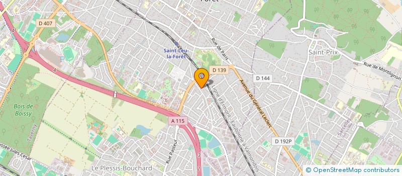 localisation de l'entreprise 910 562 677   ST LEU LA FORET