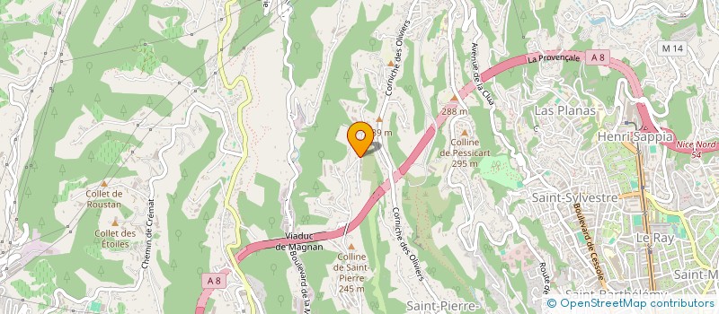 localisation de l'entreprise 910 577 329   NICE