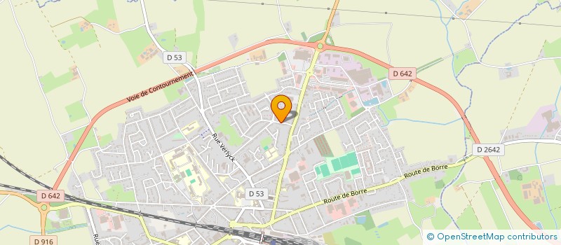 localisation de l'entreprise 910 601 228 à MORBECQUE