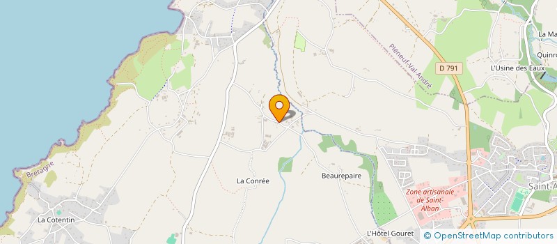 localisation de l'entreprise 910 604 123 à LAMBALLE-ARMOR